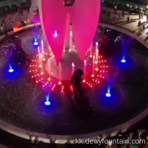 Рождестволық мереке Сыртқы судың музыкалық субұрқақ шоуы